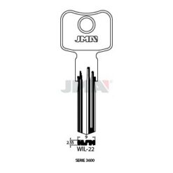 Llave en bruto JMA WIL-22