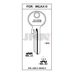 Llave en bruto JMA WIL-23 – vista agrupada