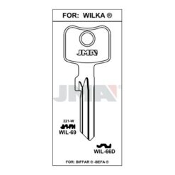 Llave en bruto JMA WIL-66D – vista agrupada