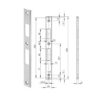 Wilka 9308 | Cerradero inox en forma de U | U24X6