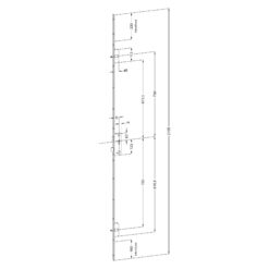 Winkhaus B2 | Cerradura multipunto | 2 bulones