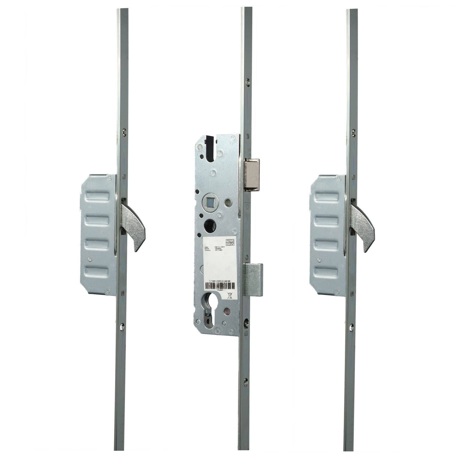 Winkhaus M2 | Cerradura multipunto | 2 ganchos, versión corta 62
