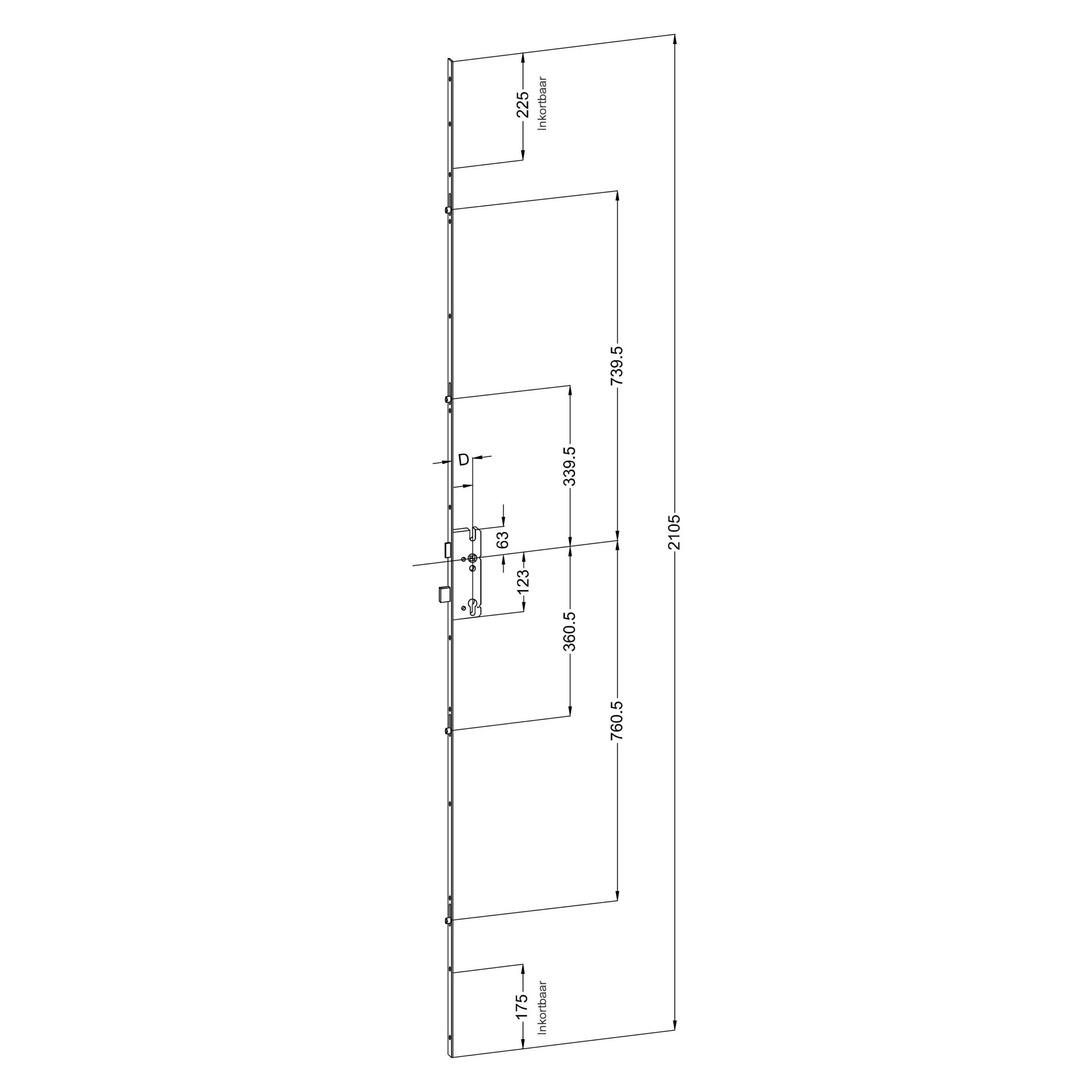 Winkhaus R4 | Cerradura multipunto | 4 rodillos
