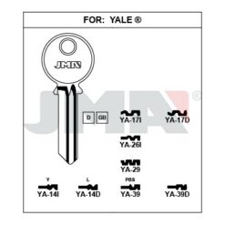 Llave en bruto JMA YA-14D – vista agrupada