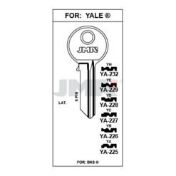 Llave en bruto JMA YA-226 – vista agrupada