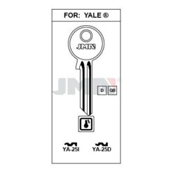 Llave en bruto JMA YA-25D – vista agrupada