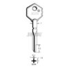 Llave en bruto JMA YA-4X