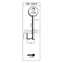 Llave en bruto JMA YA-5G – vista agrupada