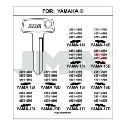 Llave en bruto JMA YAMA-12I – vista agrupada