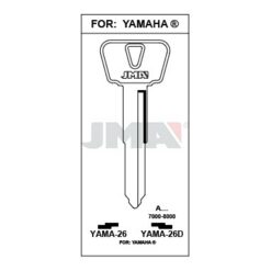 Llave en bruto JMA YAMA-26D – vista agrupada