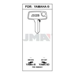 Llave en bruto JMA YAMA-6D – vista agrupada