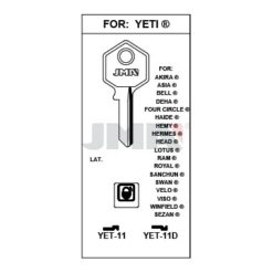 Llave en bruto JMA YET-11 – vista agrupada