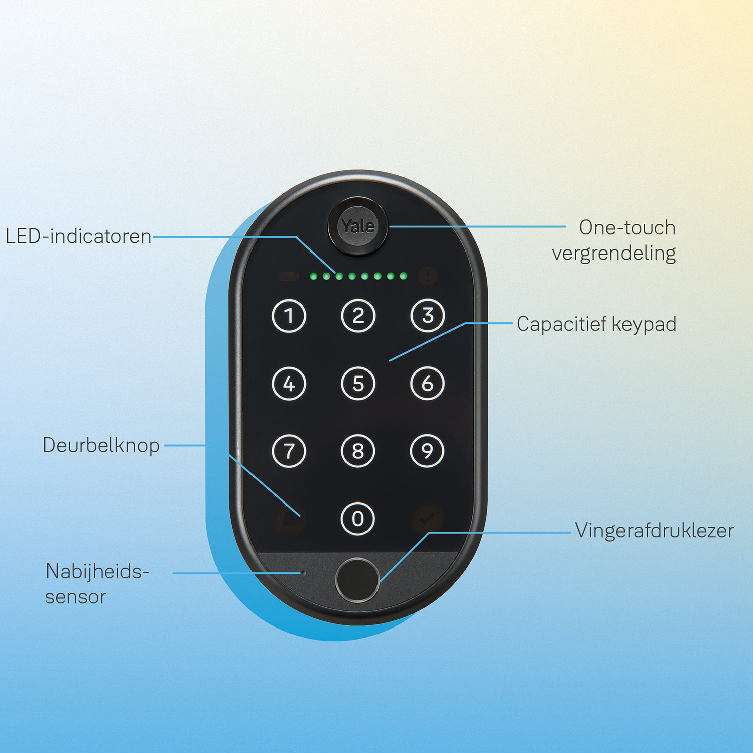 Yale Smart Keypad 2 con lector de huella dactilar - 4