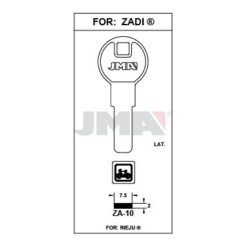 Llave en bruto JMA ZA-10 – vista agrupada