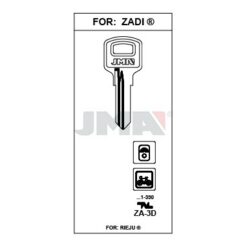 Llave en bruto JMA ZA-3D – vista agrupada