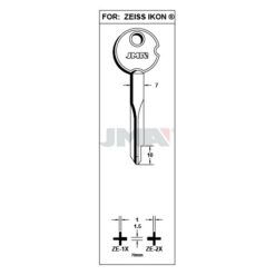 Llave en bruto JMA ZE-1X – vista agrupada