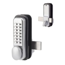 Maasland NK2500 | Cerradura de código mecánica | Aluminio | Teclado a un lado