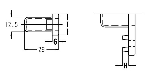 Dimensiones del cerradero Sobinco 8351
