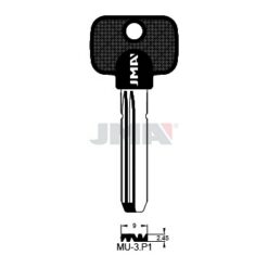 Llave en bruto JMA MU-3.P1