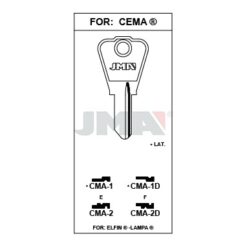 Llave en bruto JMA CMA-1D – vista agrupada