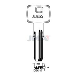 Llave en bruto JMA DEK-17