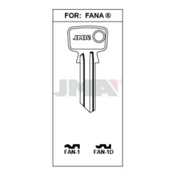 Llave en bruto JMA FAN-1 – vista agrupada