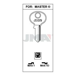 Llave en bruto JMA MAS-1D – vista agrupada