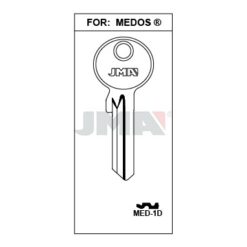 Llave en bruto JMA MED-1D – vista agrupada