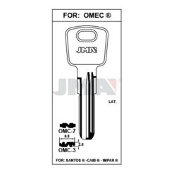 Llave en bruto JMA OMC-7 – vista agrupada