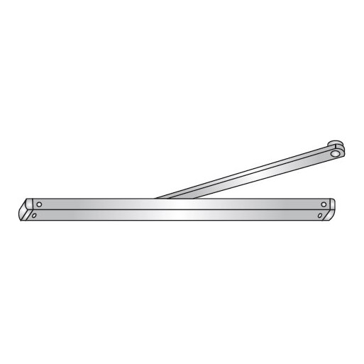 Assa Abloy G195 guía deslizante regulable en altura - Dibujo técnico