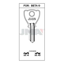 Llave en bruto JMA BE-4D – vista agrupada