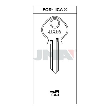 Llave en bruto JMA ICA-1 – vista agrupada