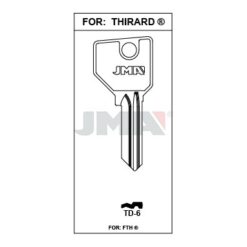 Llave en bruto JMA TD-6 – vista agrupada
