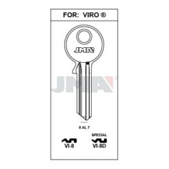 Llave en bruto JMA VI-8D – vista agrupada