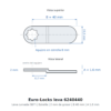 Euro-Locks leva 6240440 - Dibujo técnico