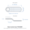 Euro-Locks leva 7231645 - Dibujo técnico