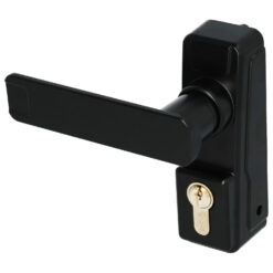 Iseo Trim 94027005 modulo exterior con manilla negro